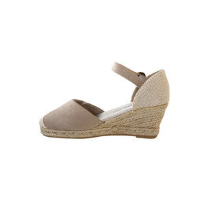 MUJER  ESPARTO CUÑA  MENCIA BEIGE