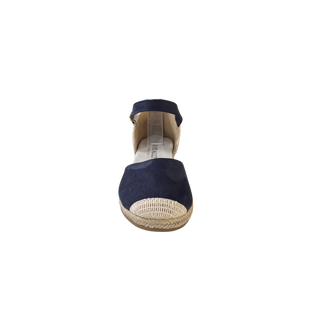 MUJER  ESPARTO CUÑA  NACAR NAVY