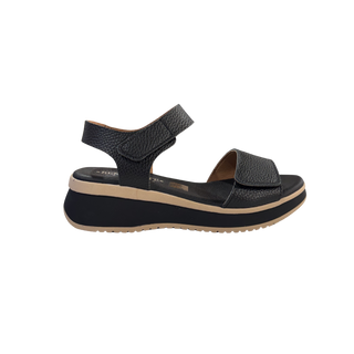 MUJER SANDALIA PLATAFORMA CALIMA DOYA NEGRO