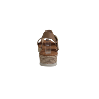 MUJER  SANDALIA PLATAFORMA GAIA TAUPE