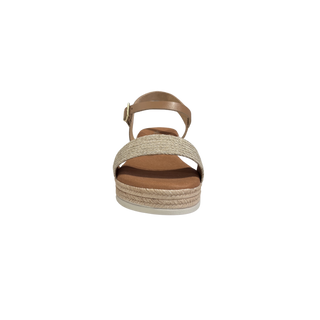 MUJER SANDALIA PLATAFORMA  GAIA CAMEL