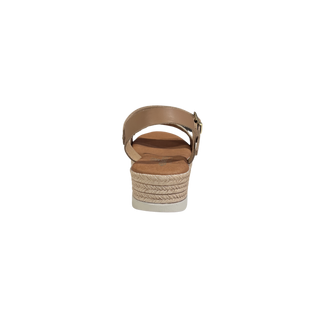 MUJER SANDALIA PLATAFORMA  GAIA CAMEL
