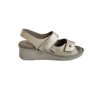 MUJER PITILLOS SANDALIA ALBA CREMA