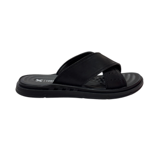 HOMBRE SANDALIA CRO - PIEL NEGRO