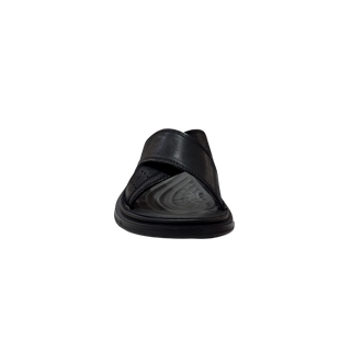 HOMBRE SANDALIA CRO - PIEL NEGRO