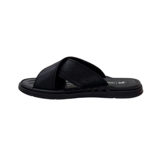 HOMBRE SANDALIA CRO - PIEL NEGRO