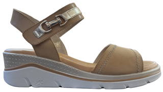 SANDALIA FLUCHO  BOREAL ALFA LAMINADO CAMEL