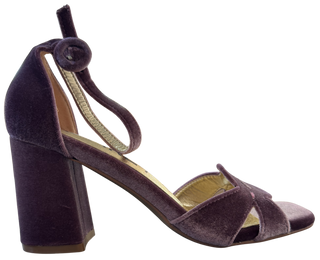 SANDALIA FIESTA TACON MALVA