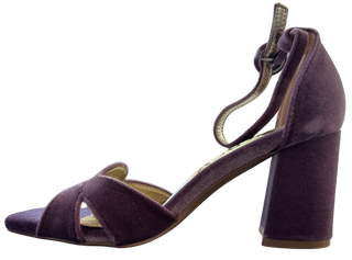 SANDALIA FIESTA TACON MALVA