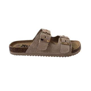 NIÑA SANDALIA SERRAJE BEIGE