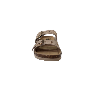 NIÑA SANDALIA SERRAJE BEIGE