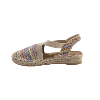MUJER  ESPARTO PLANA AMALFI MULTI