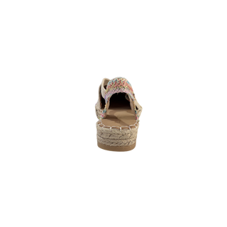 MUJER  ESPARTO PLANA AMALFI MULTI