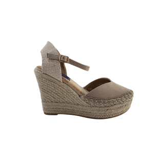 MUJER ESPARTO ALTAS BEIGE