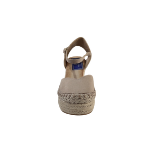 MUJER ESPARTO ALTAS BEIGE