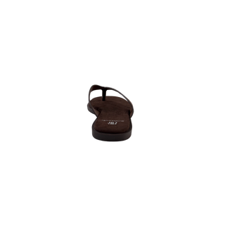 MUJER SANDALIA PLANA LUMA CHOCOLATE