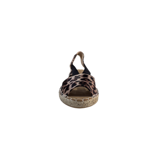 MUJER ESPARTO PLANA AMALFI PUNTERA ANIMAL PRINT