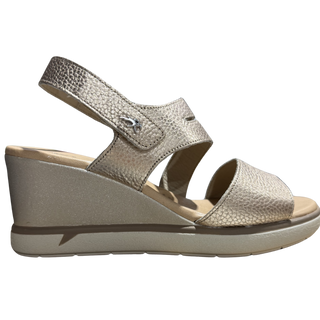 SANDALIA CUÑA MUJER VERENA ALUMIN PLATINO 212277