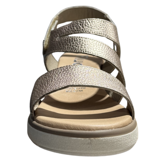 SANDALIA CUÑA MUJER VERENA ALUMIN PLATINO 212277