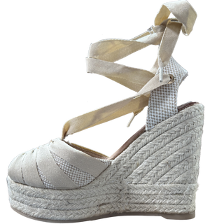 CUÑA DE ESPARTO MUJER BASICO BEIGE 212460