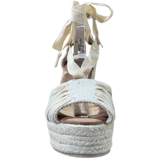 CUÑA DE ESPARTO MUJER BASICO BEIGE 212460