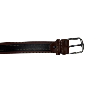 ACCESORIO CINTURON PIEL CUERO/MARRON