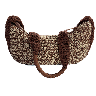 ACCESORIO BOLSO DIARIO MACRAME CUERO