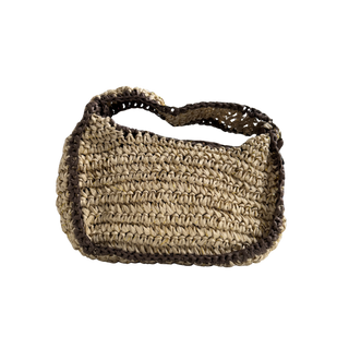 ACCESORIO BOLSO DIARIO  RAFIA PAPEL MOKA
