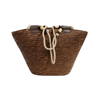 ACCESORIO BOLSO DIARIO STRAW MOKA