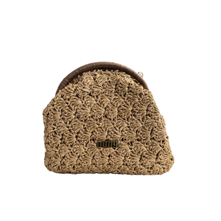 ACCESORIO BOLSO DIARIO  RAFIA PAPEL MOKA