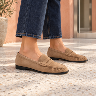 MUJER MOCASIN COFFE