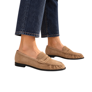 MUJER MOCASIN COFFE