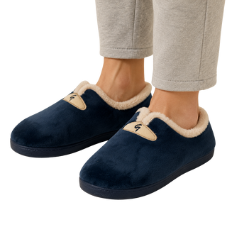 MUJER ZAPATILLAS DE ESTAR POR CASA NUBE AZUL