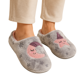MUJER ZAPATILLAS DE ESTAR POR CASA DESCANSO