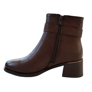 MUJER BOTIN TACÓN COFFE