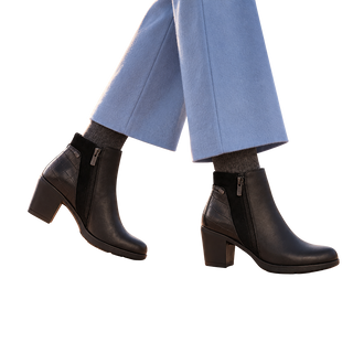 MUJER BOTIN PIEL GLACIAL