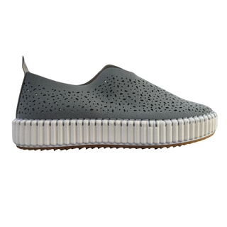 MUJER DEPORTIVA COMODO PLATAFORMA AZUL ISA