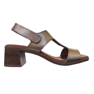 SANDALIA MUJER CLARA DOYA CAVA TACON BAJO 212361