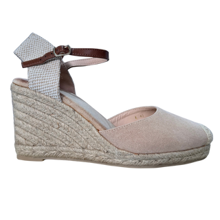 CUÑA ESPARTO MAYO PLANTILLA MEMORY FOAM ORO